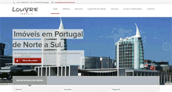 Desktop Screenshot of louvreimoveis.com